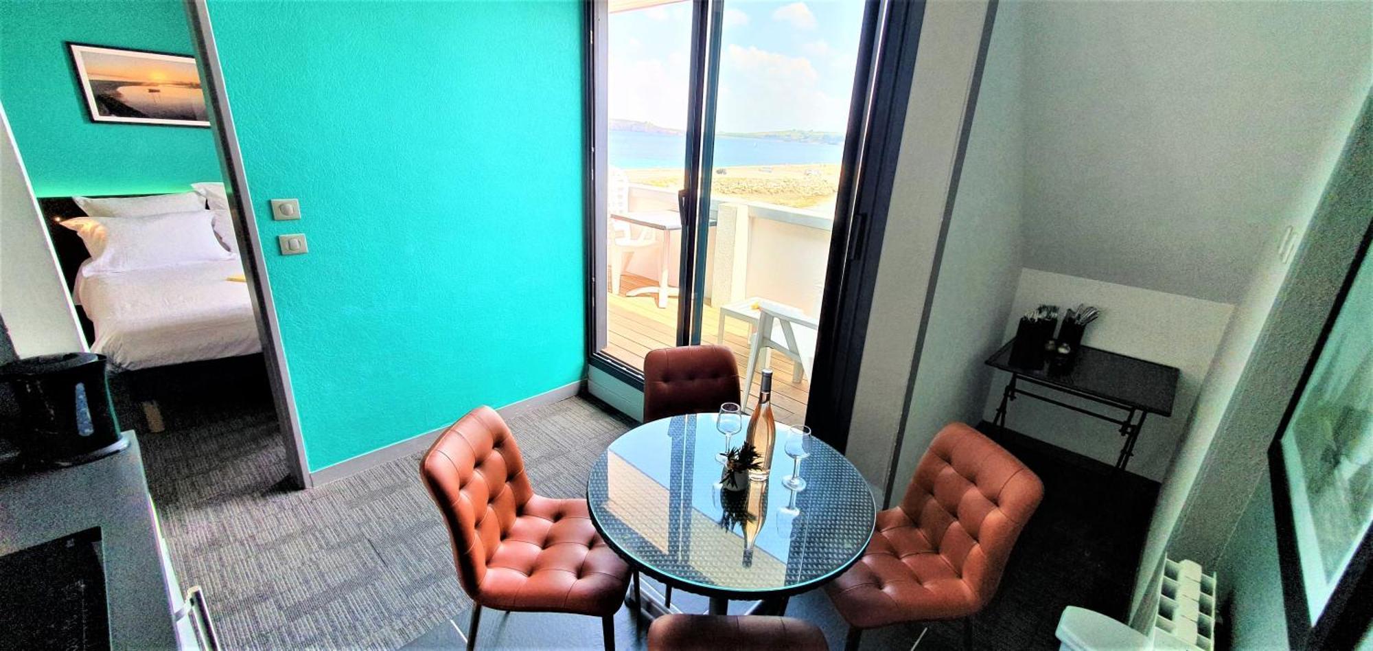 Le Thalassa Hotel & Spa 카마레 쉬르 메르 객실 사진